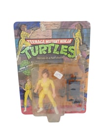 Vtg 1990 Teenage Mutant Ninja Turtles April O'Neil Action Figure by Playmates New in Package