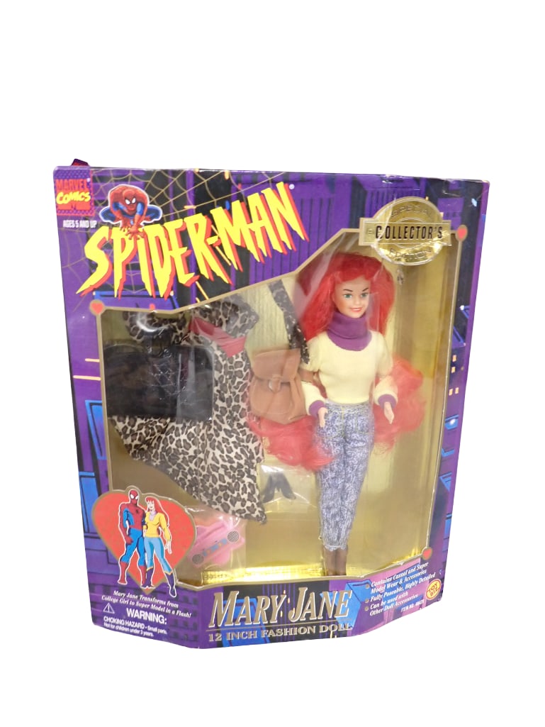 Spider-Man Mary Jane 12" Fashion Doll New in Box Marvel Comics Special Collector's Edition (1 of 4)