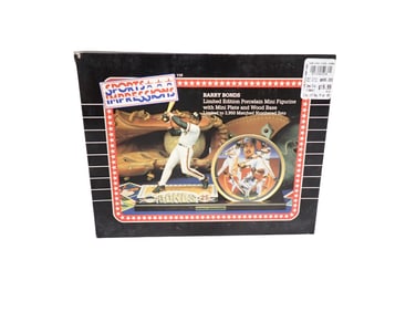 Barry Bonds Limited Edition Porcelain Mini Figurine by Sports Impressions in Original Box
