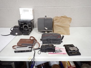Vintage Camera Lot Including Minolta, Canon, Kodak, Accessories, etc.