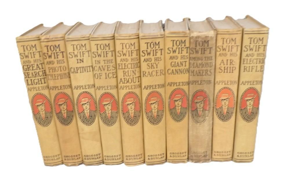 Set 10 Antique Tom Swift Books (1 of 7)