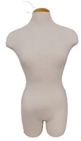 33" Mannequin Body Form Torso