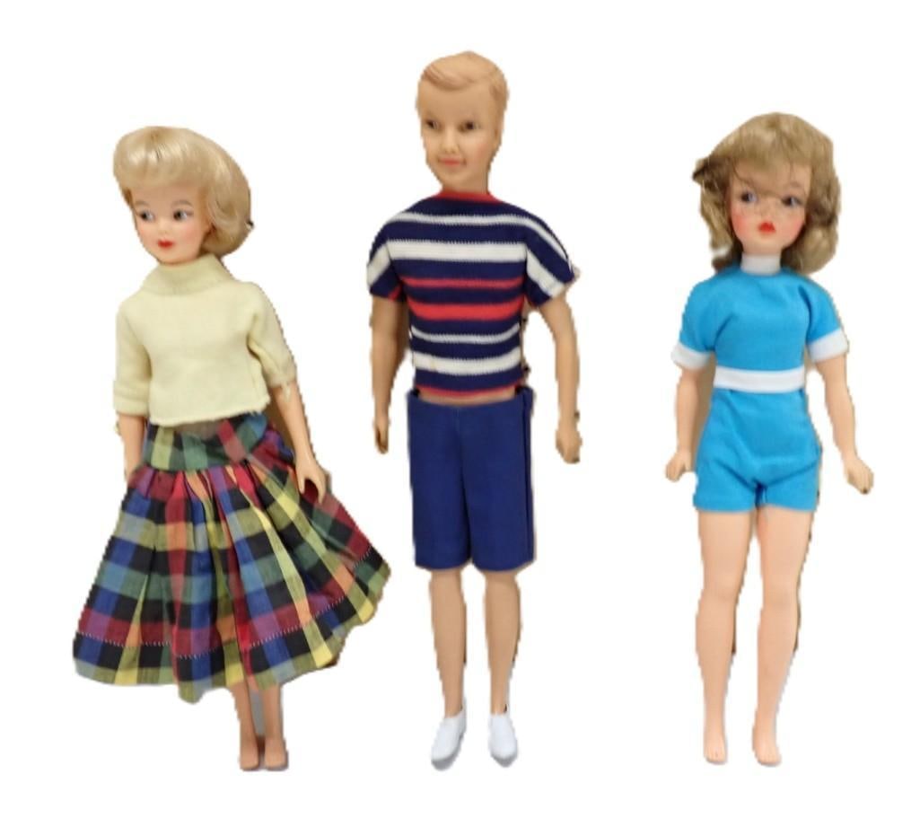 1960's Ideal Tammy, Ted and Misty Dolls (1 of 4)