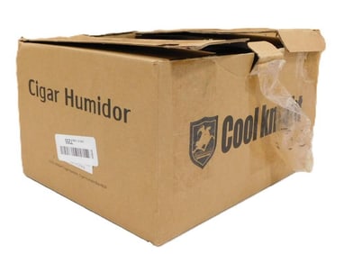 New in Open Box Cool Knight Cigar Humidor with Hygrometer