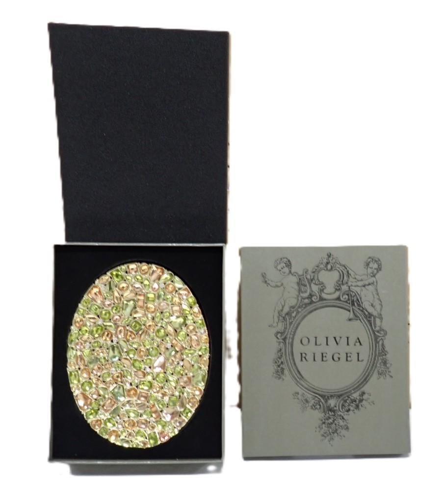 Olivia Riegel Jeweled Trinket Tray with original Box - Retired Piece (1 of 9)