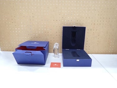 Swarovski Figurine - Penguin Mother and Baby with original Box