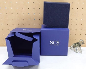Swarovski Collector Society Crystal Gorilla Youngster 6cm with Box 955440