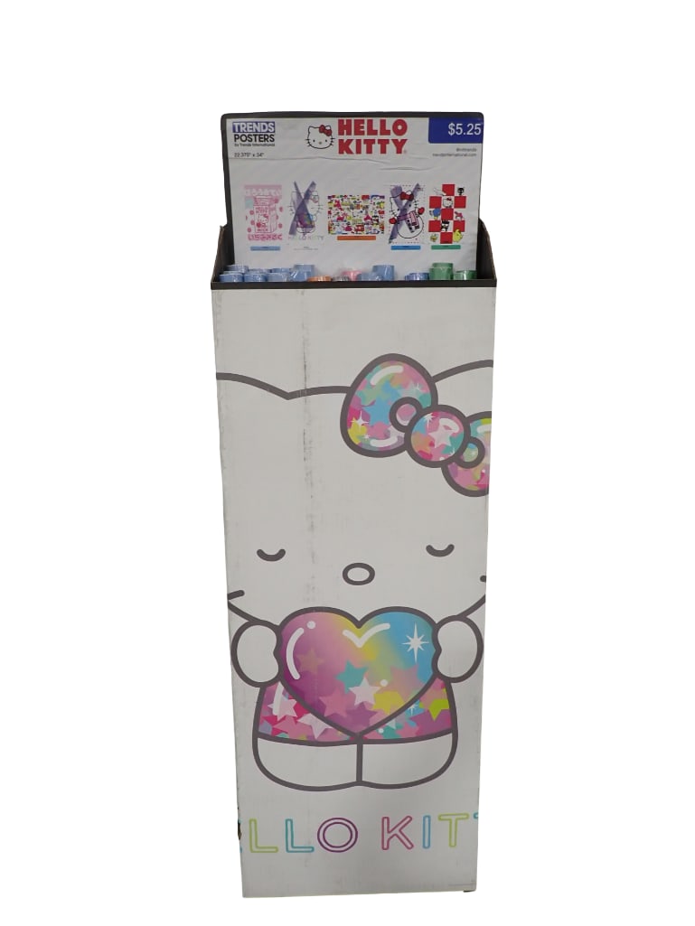 Lot of Hello Kitty Trends Posters New in Store Display: Lot of Hello Kitty Trends Posters New in Store Display All pictures are considered part of the description and should be examined carefully by bidders. Live Auctioneers is now offering Live Shipping