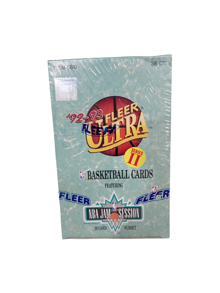 Sealed Fleer Ultra Basketball Cards '92-93 Series II Featuring NBA Jam Session (1 of 7)
