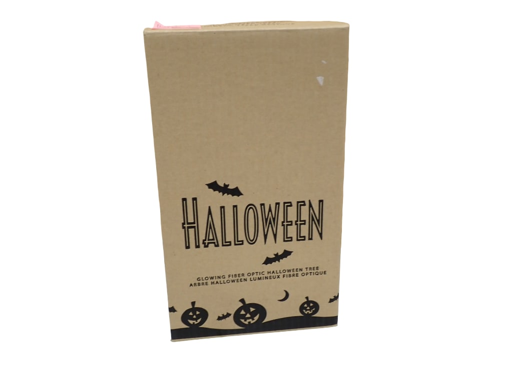 2007 Avon Glowing Fiber Optic Halloween Tree New in Box (1 of 8)