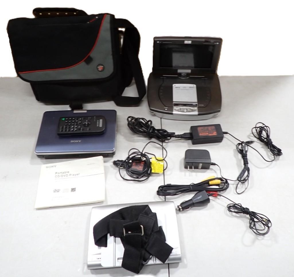 Portable DVD / CD Players including Car Cords, Case, Manual, etc. (1 of 6)