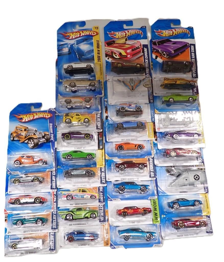 Lot of New in Package Hot Wheels Cars: Lot of New in Package Hot Wheels Cars All pictures are considered part of the description and should be examined carefully by bidders. Live Auctioneers is now offering Live Shipping through them. 