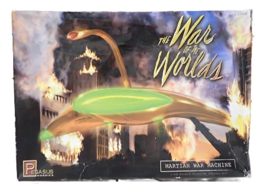 Pegasus The War of The Worlds Martian War Machine Model Kit - Complete (1 of 12)