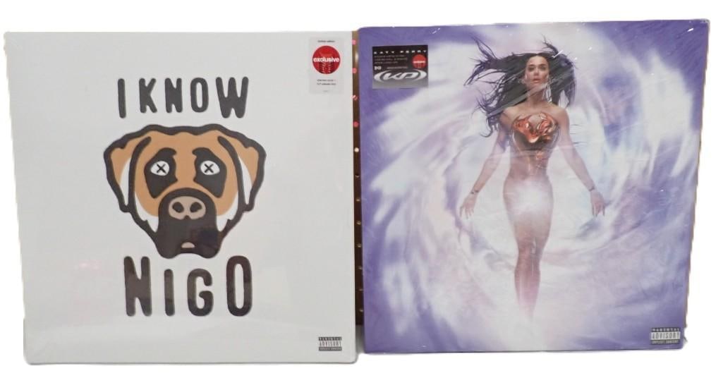 3 Sealed Vinyl Record Albums - Nicki Minaj Pink Friday 2, Nigo - I know Nigo and Katy Perry 143: 3 Sealed Vinyl Record Albums - Nicki Minaj Pink Friday 2, Nigo - I know Nigo and Katy Perry 143 - See all pictures. These are all factory sealed. All pictures are considered part of the descript
