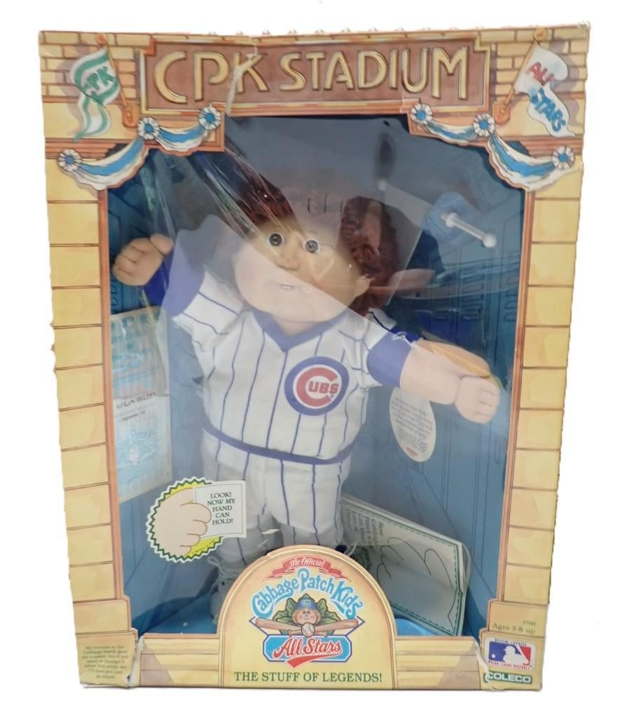 Coleco Cabbage Patch Kids All Stars Chicago Cubs Doll with original box (1 of 9)
