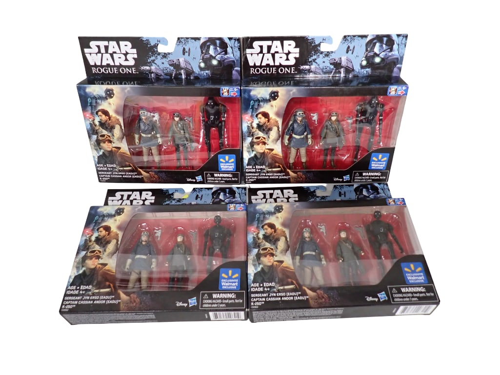 4 Star Wars Rogue One Action Figure Sets New in Package (1 of 3)