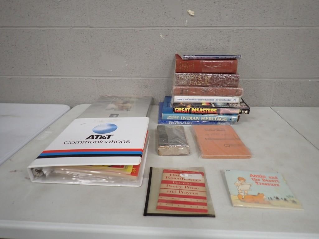 Book Lot, etc. including Vintage, Harry S Truman, Disasters, Indian Heritage, AT&T, Little Orphan (1 of 9)
