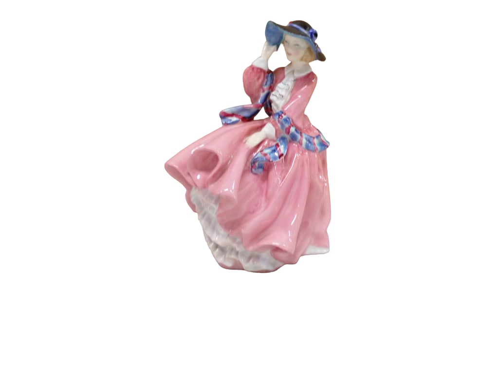 Vintage Royal Doulton Top o' the Hill Porcelain Figurine: Vintage Royal Doulton Top o' the Hill Porcelain Figurine All pictures are considered part of the description and should be examined carefully by bidders. Live Auctioneers is now offering Live Ship