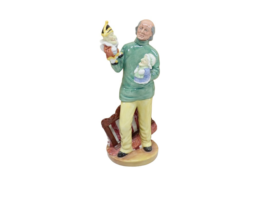 Vintage Royal Doulton Punch and Judy Man Porcelain Figurine HN 2765: Vintage Royal Doulton Punch and Judy Man Porcelain Figurine HN 2765 All pictures are considered part of the description and should be examined carefully by bidders. Live Auctioneers is now offering Li