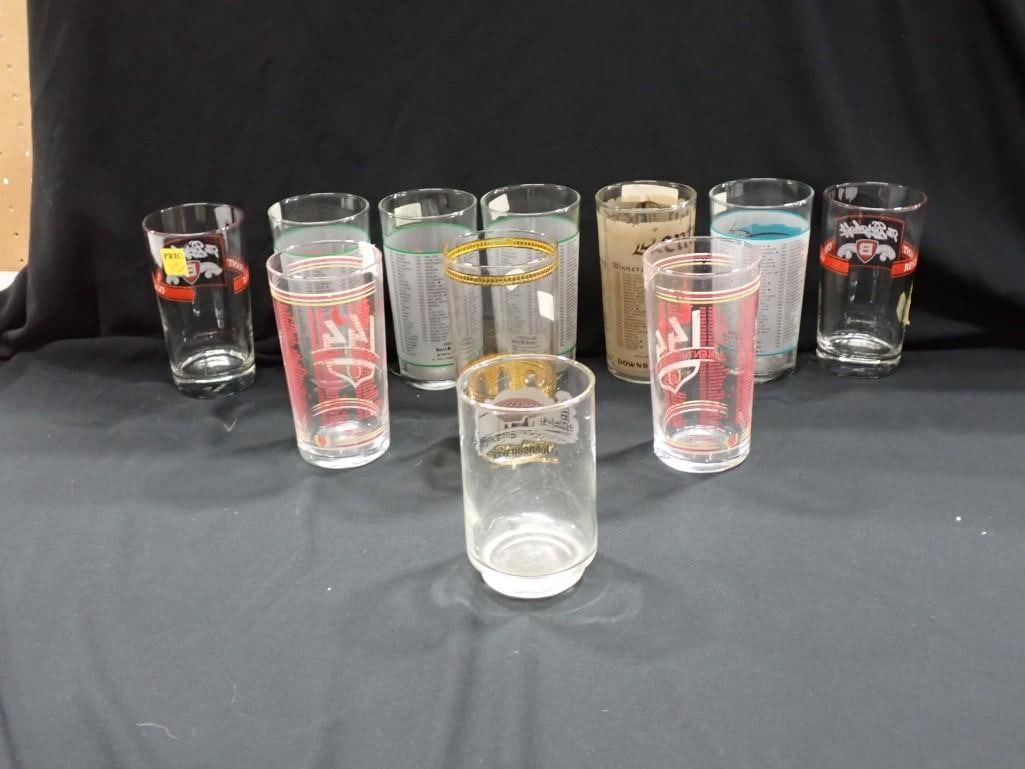 Lot of Assorted Kentucky Derby Drinking Glasses, etc. (1 of 12)