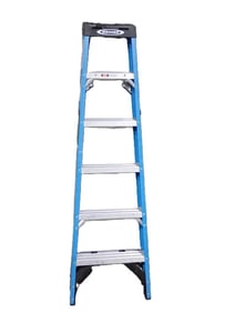 Werner 6 Foot Ladder in Blue