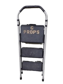 Folding 3 Step Stepladder roughly 49" tall and 17" wide