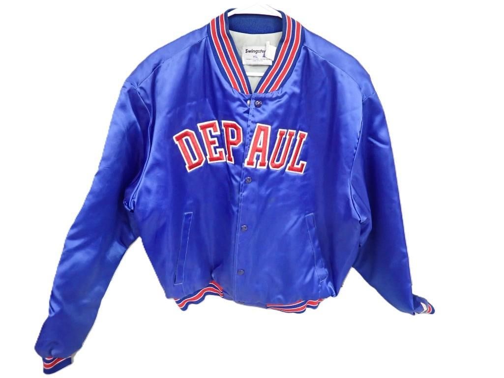 DePaul University Windbreaker Jacket - Size XL (1 of 5)