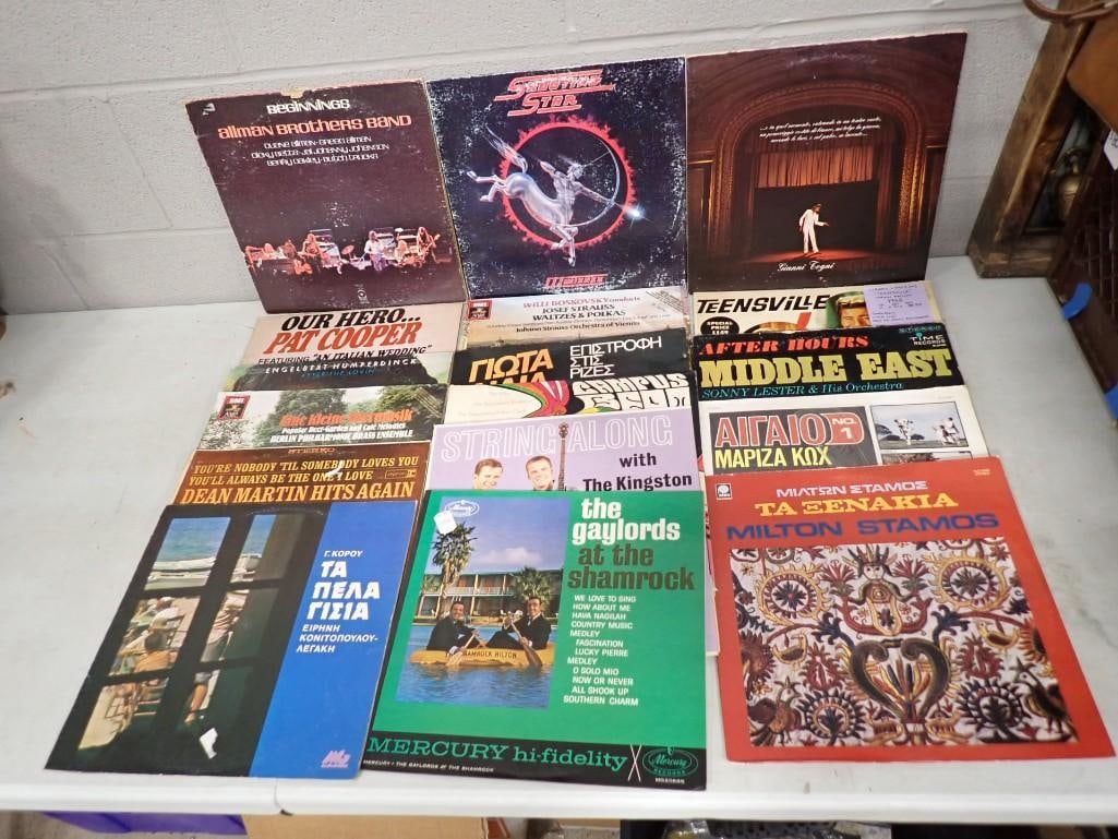 Lot of Vinyl Records incl Allman Brothers Band, Shooting Star, Teensville, After Hours Middle East,: Lot of Vinyl Records incl Allman Brothers Band, Shooting Star, Teensville, After Hours Middle East, Etc Condition: unchecked. All pictures are considered part of the description and should