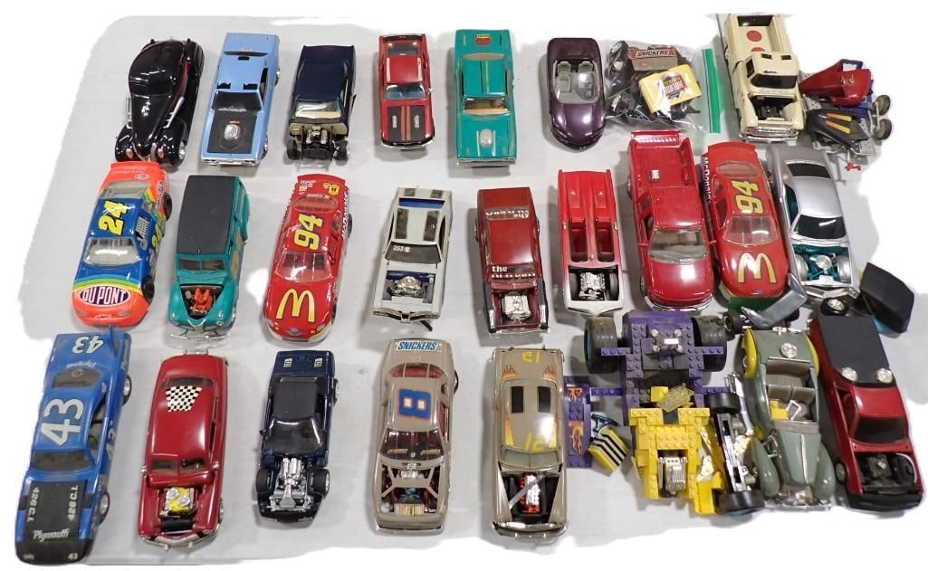 Lot of Vintage Cars from Car Model Kits, Some Lego Car Parts, etc. (1 of 11)