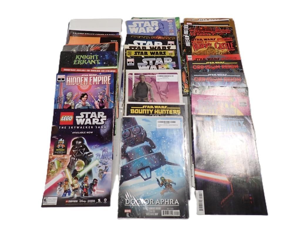 ThuStar Wars Comic Book / Book Lot including Marvel, IDW, Lego, Dark Horse etc. (1 of 5)