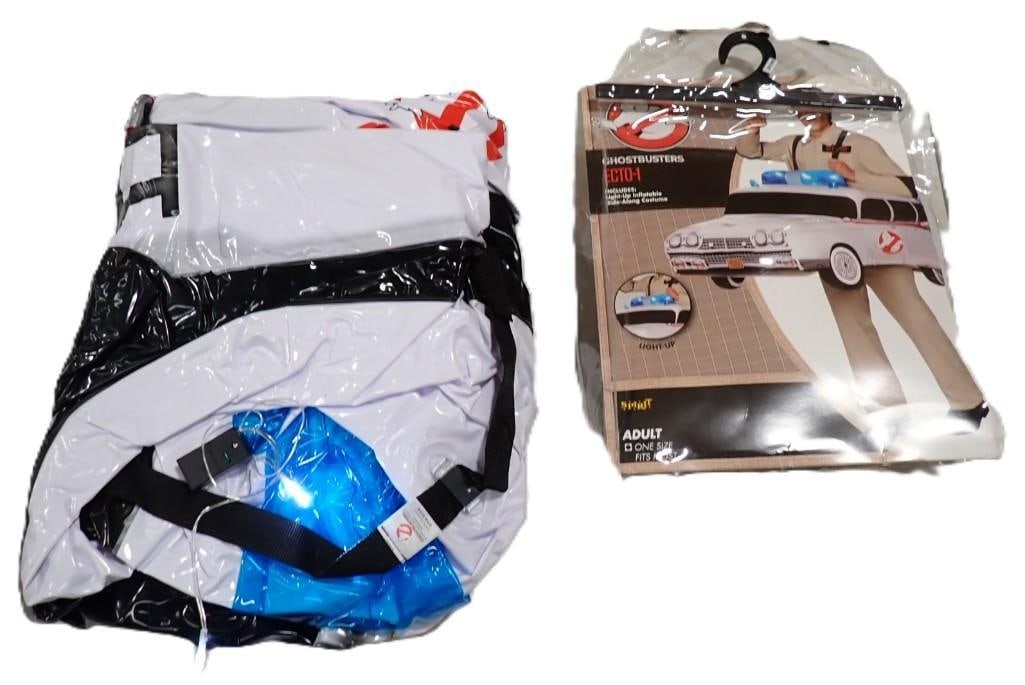 Ghostbusters Halloween Costumes Light-Up Ecto-1 - New in Open Package: Ghostbusters Halloween Costumes Light-Up Ecto-1 - New in Open Package All pictures are considered part of the description and should be examined carefully by bidders. Live Auctioneers is now offering