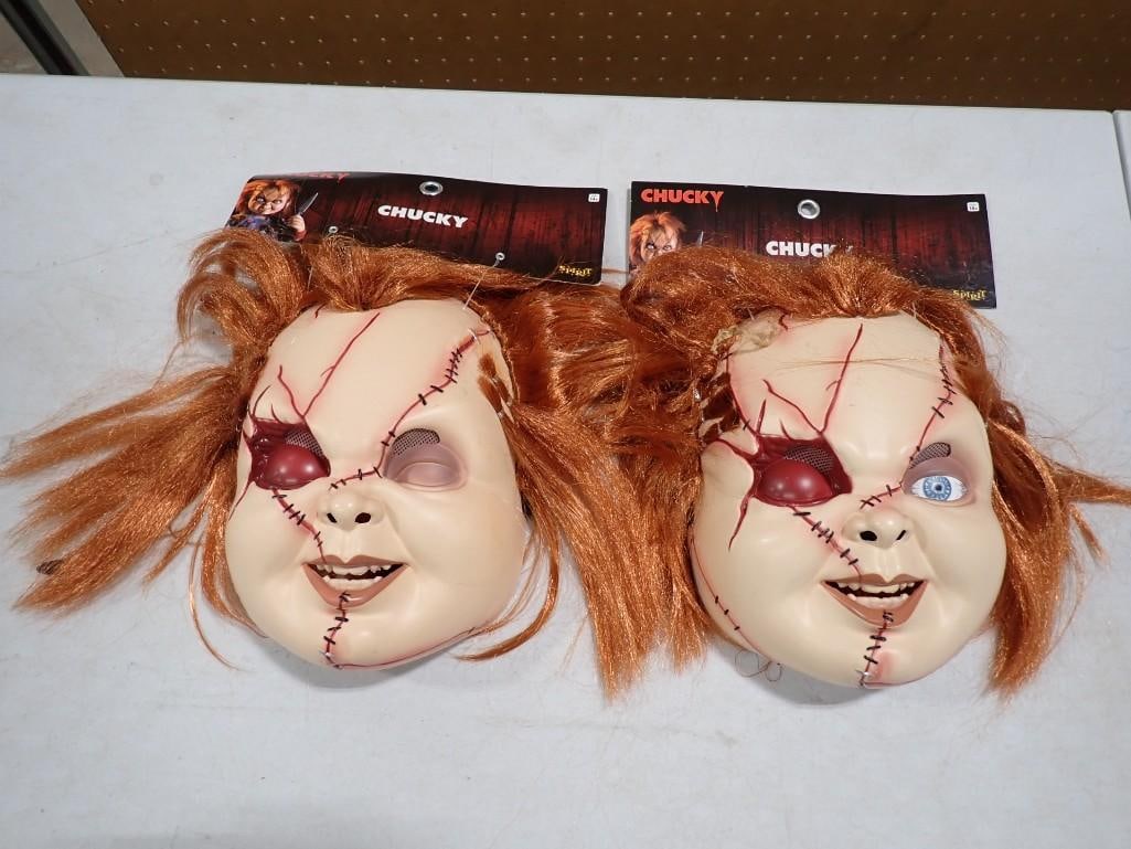 Pair of Chucky Child's Play Halloween Masks (1 of 7)