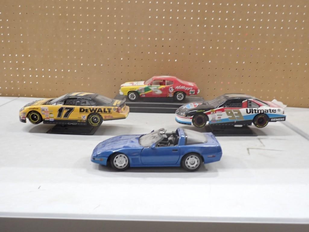 Lot of assorted Model Cars including Corvette, NASCAR, etc. (1 of 10)