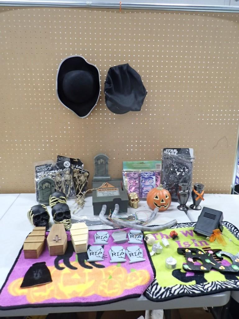 Halloween Lot incl Skeleton Garland, Scary Decorations, Star Wars Costume, Etc (1 of 11)