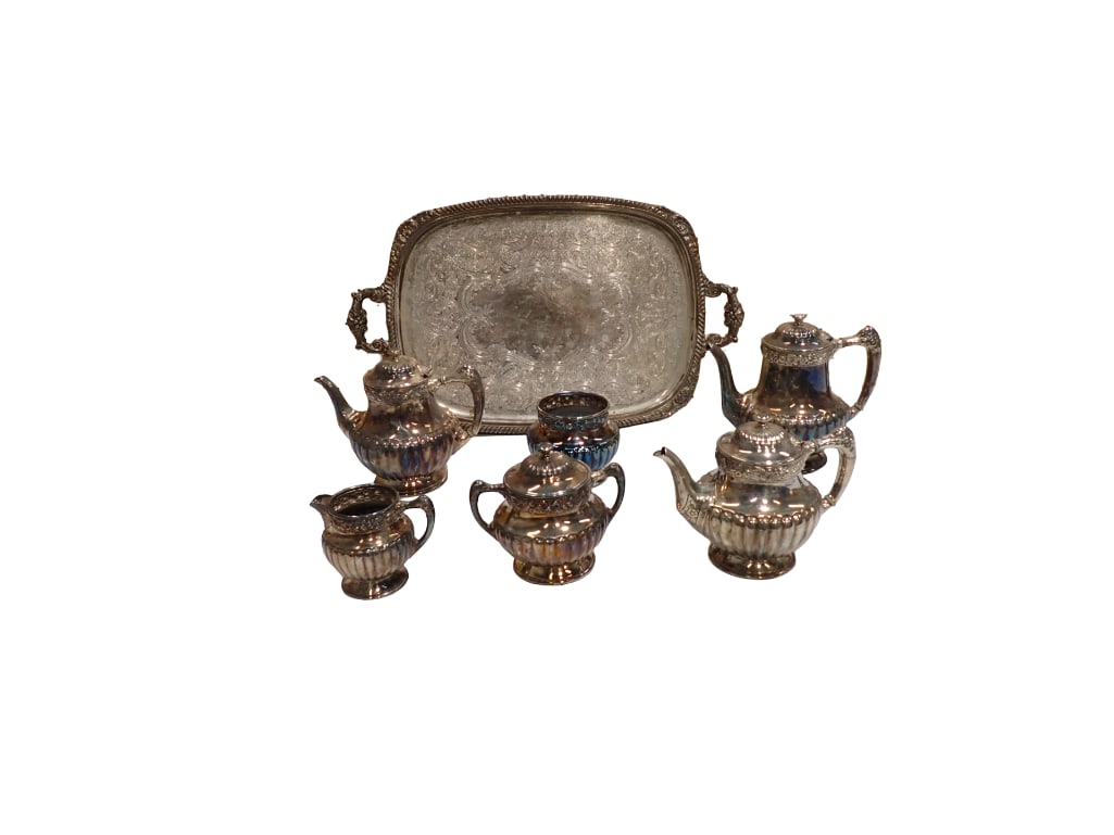 Lot of Metal Ware incl Silver Plated, Reed & Barton, Etc (1 of 12)