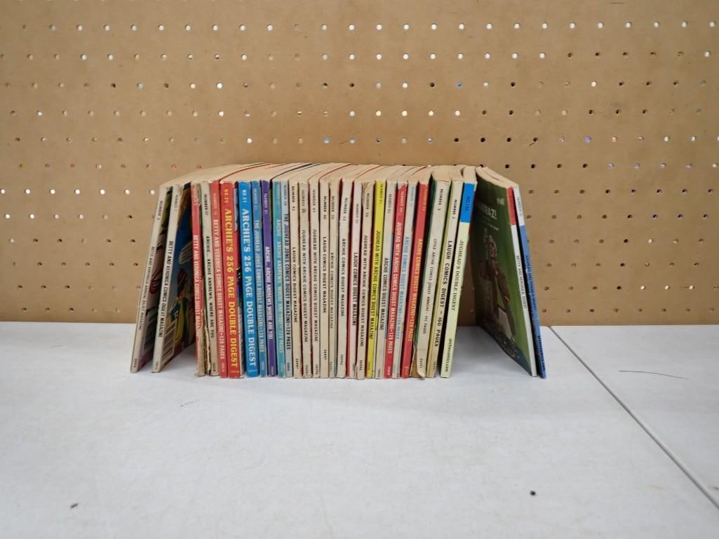 Comics Digest Magazines incl Archie, Jughead, Betty and Veronica, Etc (1 of 3)