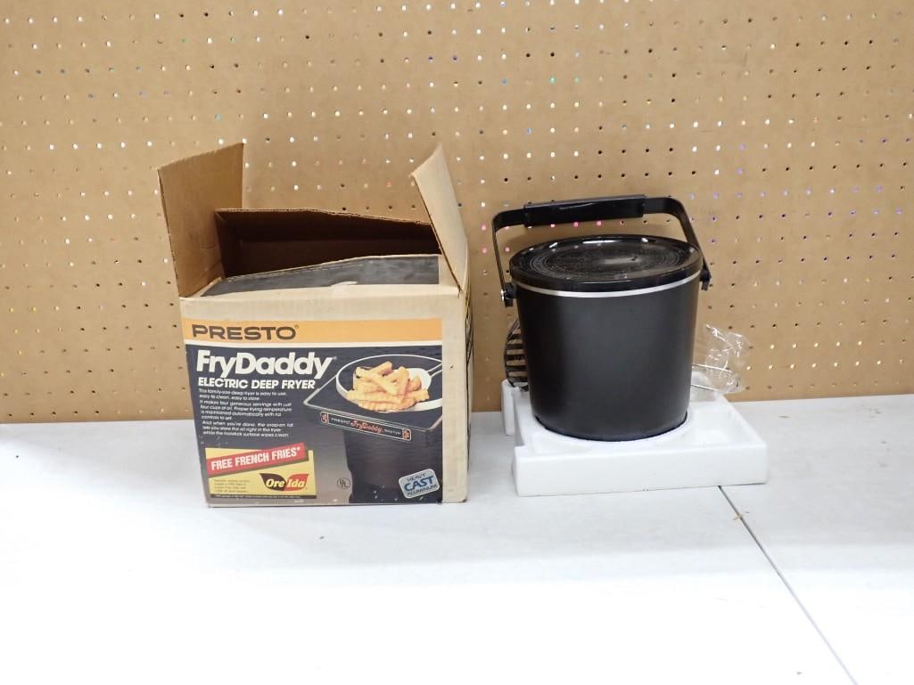 Fry Daddy Electric Deep Fryer in Original Box Appears Unused (1 of 8)