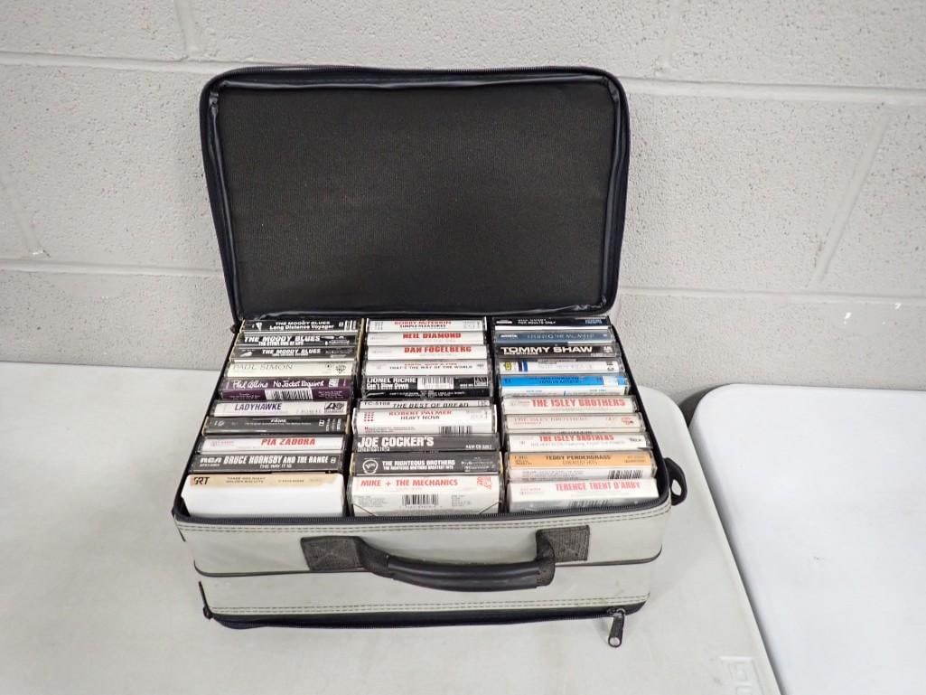 Case of Cassette Tapes incl Terence Trent D'Arby, The Isley Brothers, Dan Fogelberg, (1 of 9)