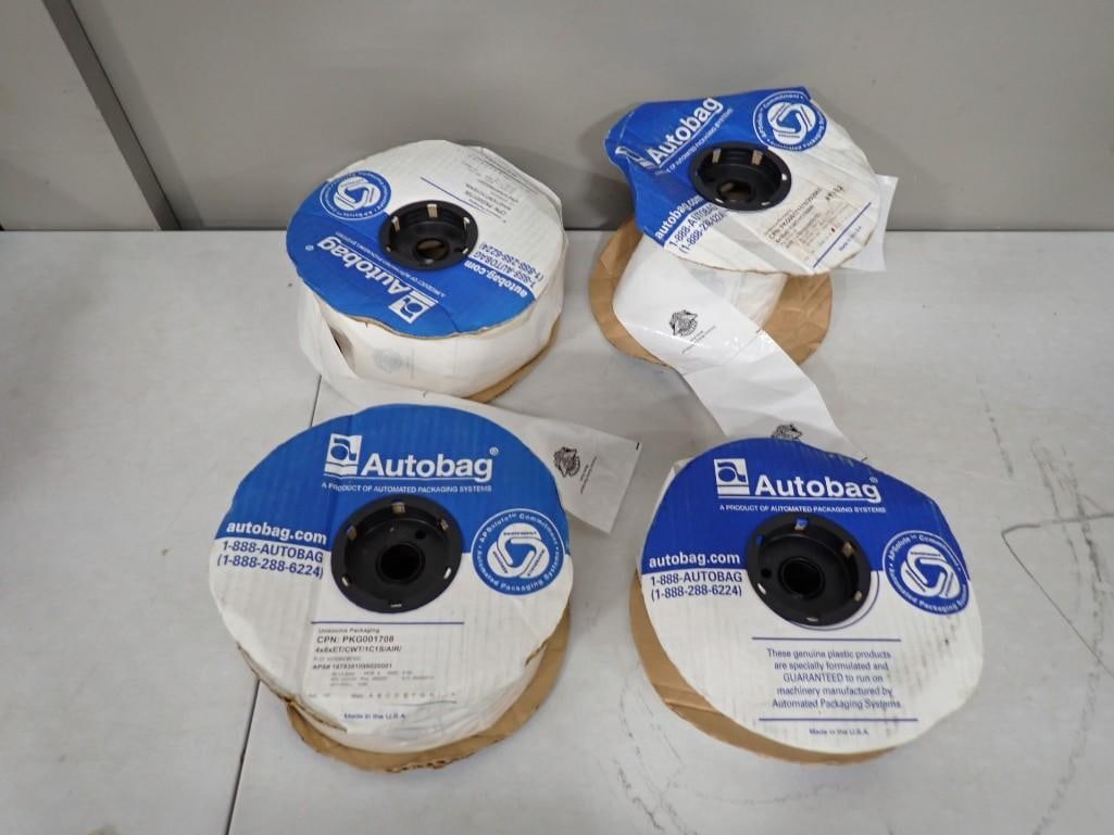 4 Partial Rolls of Harley Davidson Parts Autobag Bags (1 of 7)