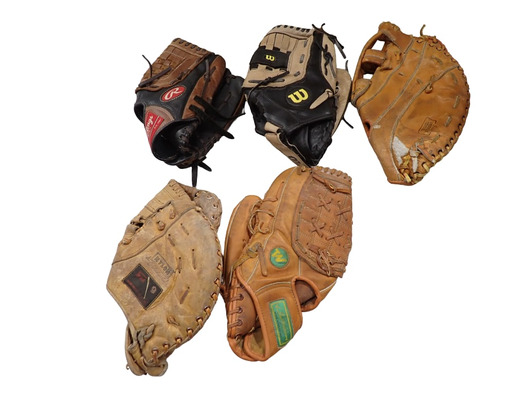 5 Baseball Gloves (1 of 5)