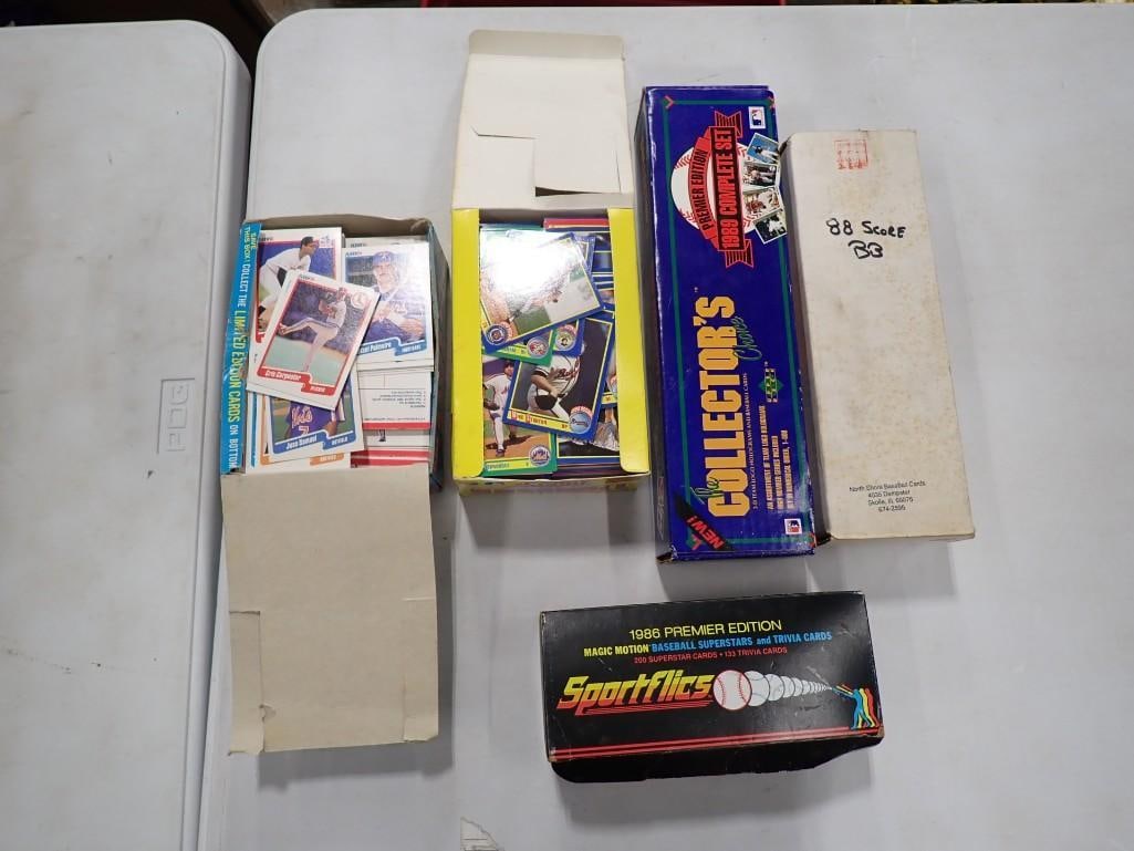 Lot of assorted Baseball Cards including 1980's, Upper Deck, Fleer, Magic Motion, etc. (1 of 5)