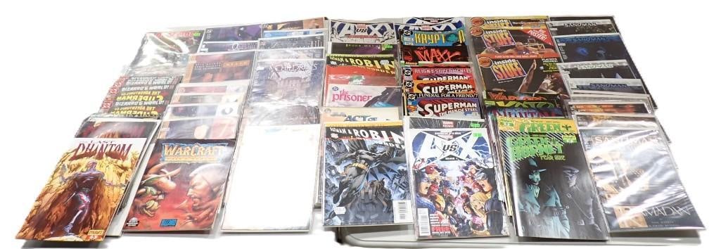 Comic Book Lot including Bizarro's World, Superman, Spider-Man, Green Hornet, Last Phantom, Deadpool (1 of 10)
