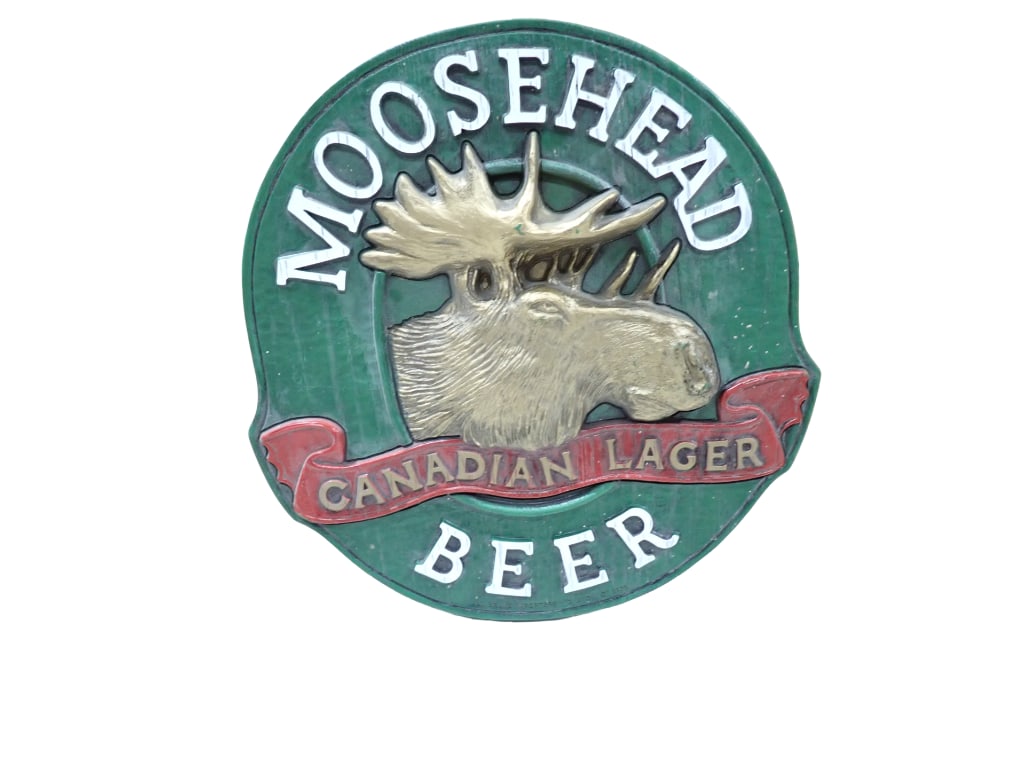 Moosehead Beer Sign Bar Advertising (1 of 5)