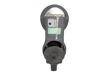 Vintage Parking Meter No 107