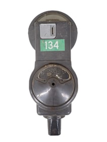 Vintage Parking Meter No 134