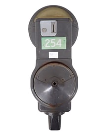 Vintage Parking Meter No 254