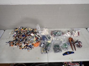 Lot of Lego and Lego Style Bricks and Pieces