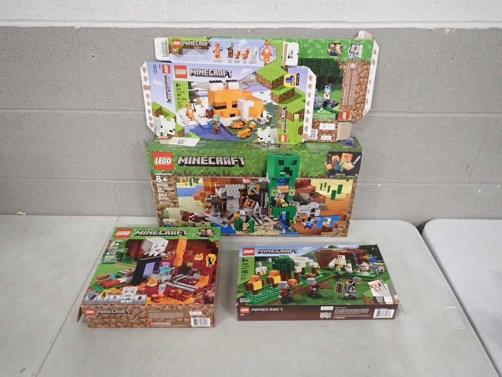 Log of Lego Minecraft Pieces and Boxes Possible Sets (1 of 7)