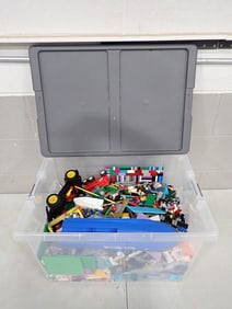 Huge Lot of Lego and Lego Style Bricks and Pieces