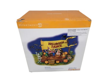 Dept 56 Halloween Dance Snow Village Halloween in Original Box